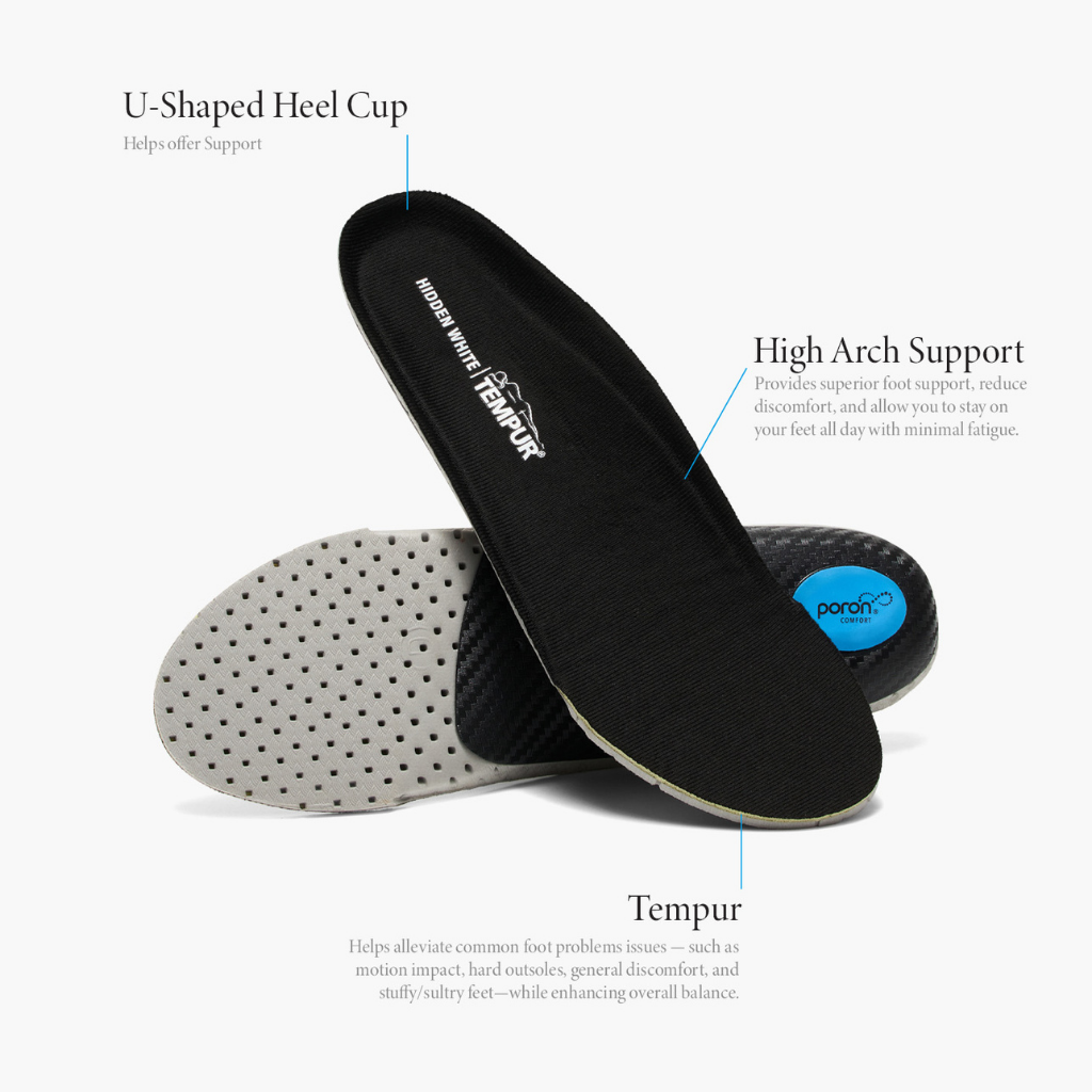 A Gift for Your Stride: Hidden White × Tempur®