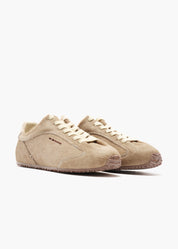 Bunny Men Whisper Pink Calf-hair Trainers