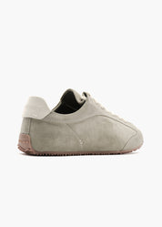Bunny Women Sage Suede Leather Trainers