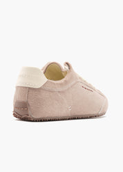 Bunny Men Whisper Pink Calf-hair Trainers