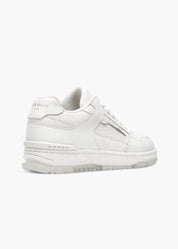 Halle Men White Leather Sneakers