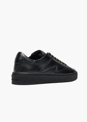 Dylan Men Black Leather Sneakers