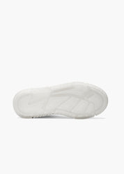 Halle Men White Leather Sneakers