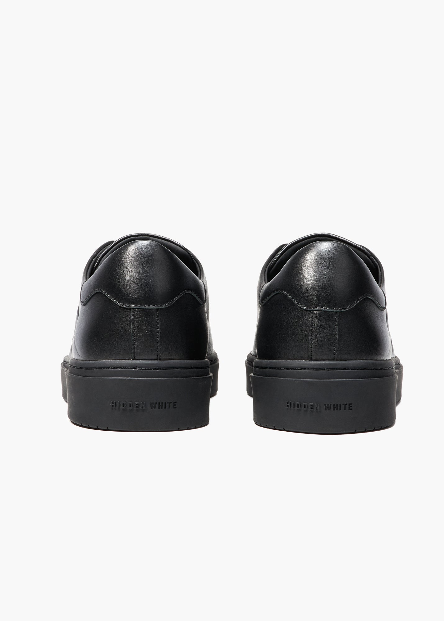Dylan Men Black Leather Sneakers