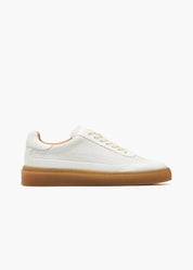 Dara Men Autumn White Leather-Trimmed Perforated Leather Limited Edition Trainers