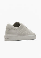 Dylan Men Moon Grey Leather Sneakers