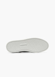 Dani Women Black One Piece Fold Leather Trainers