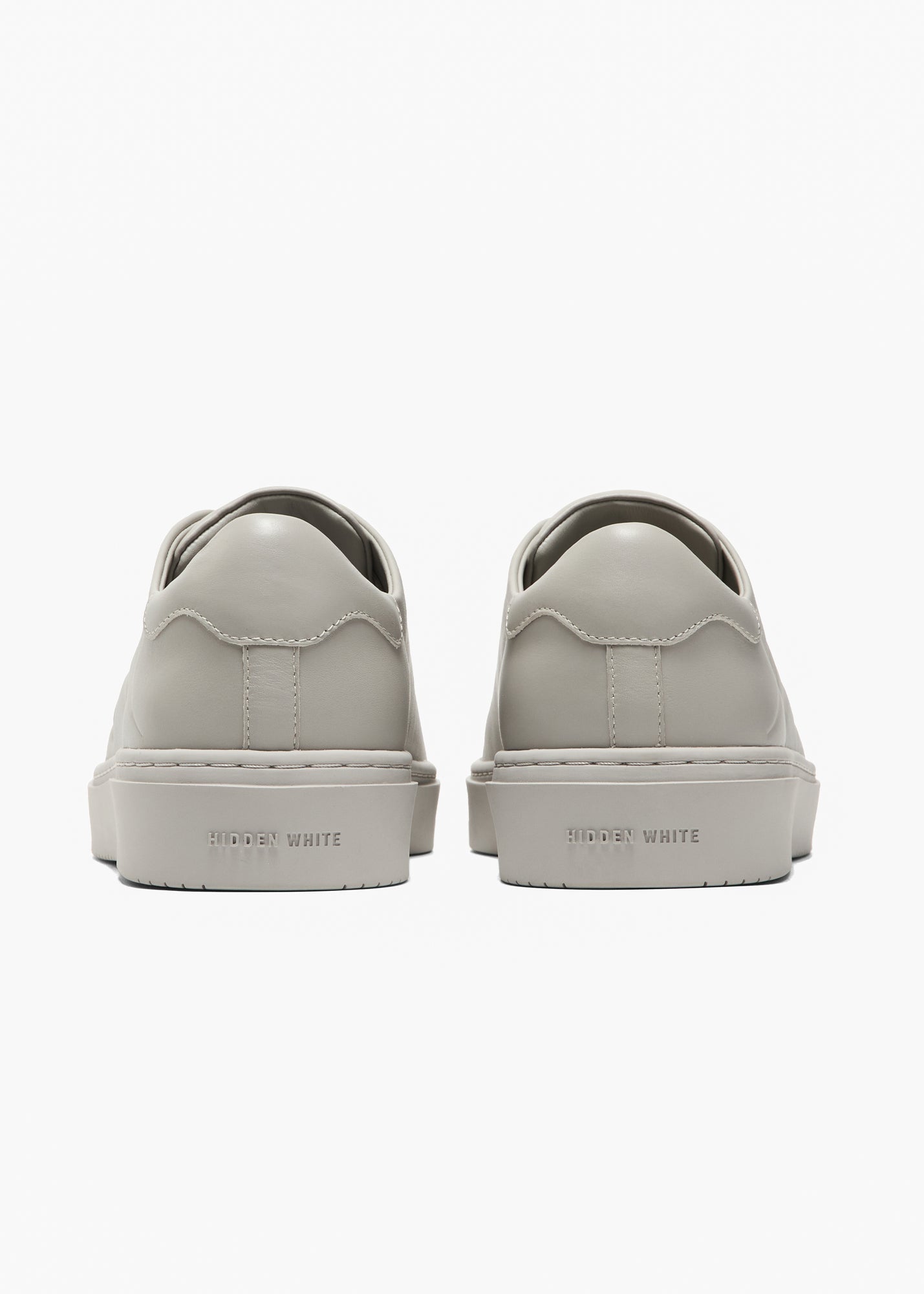 Dylan Men Moon Grey Leather Sneakers