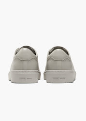 Dylan Men Moon Grey Leather Sneakers