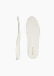 Hidden White Premium Leather Insole