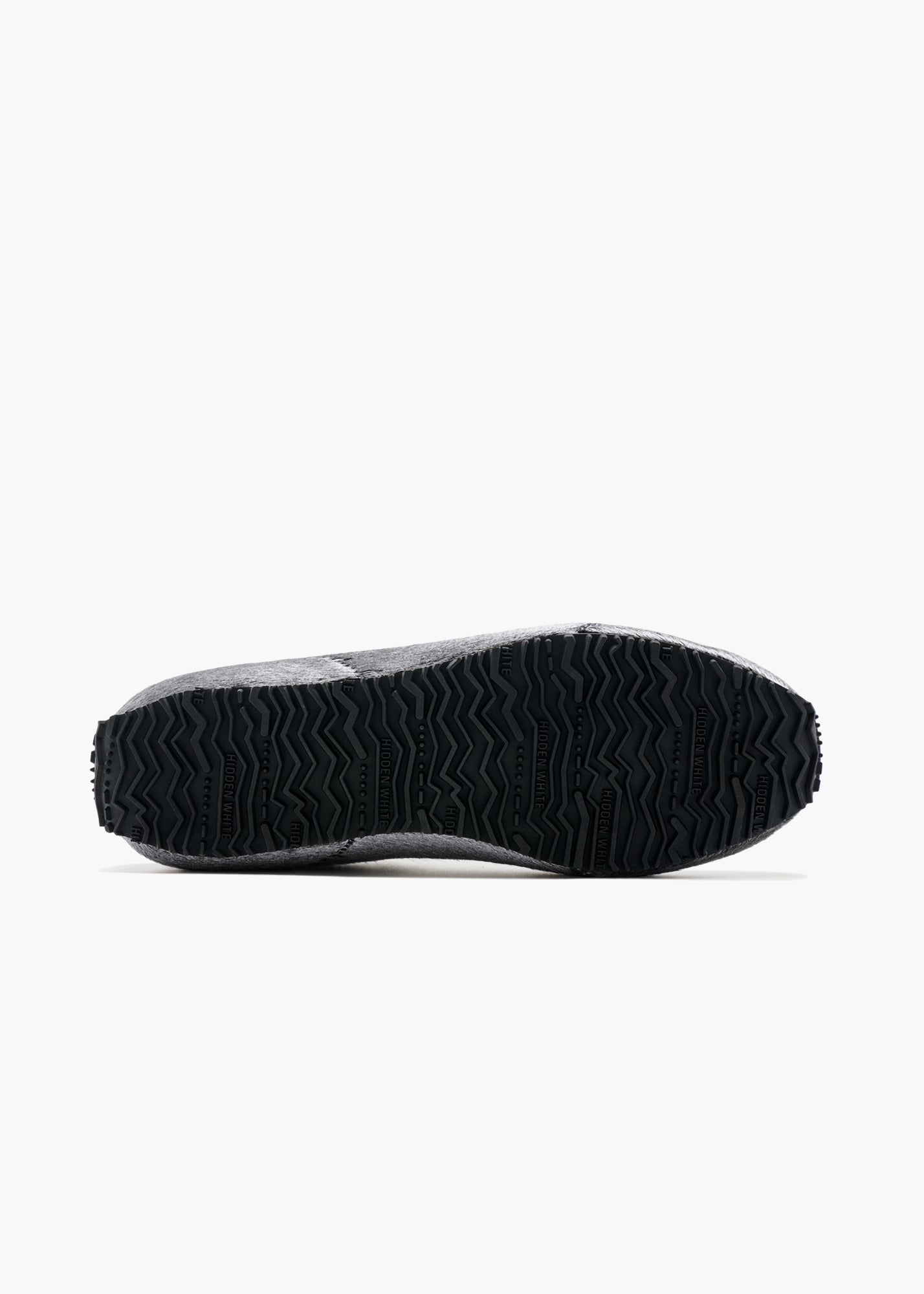 Bunny Men Graphite Pony Calf-hair Trainers