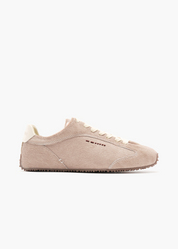 Bunny Men Whisper Pink Calf-hair Trainers