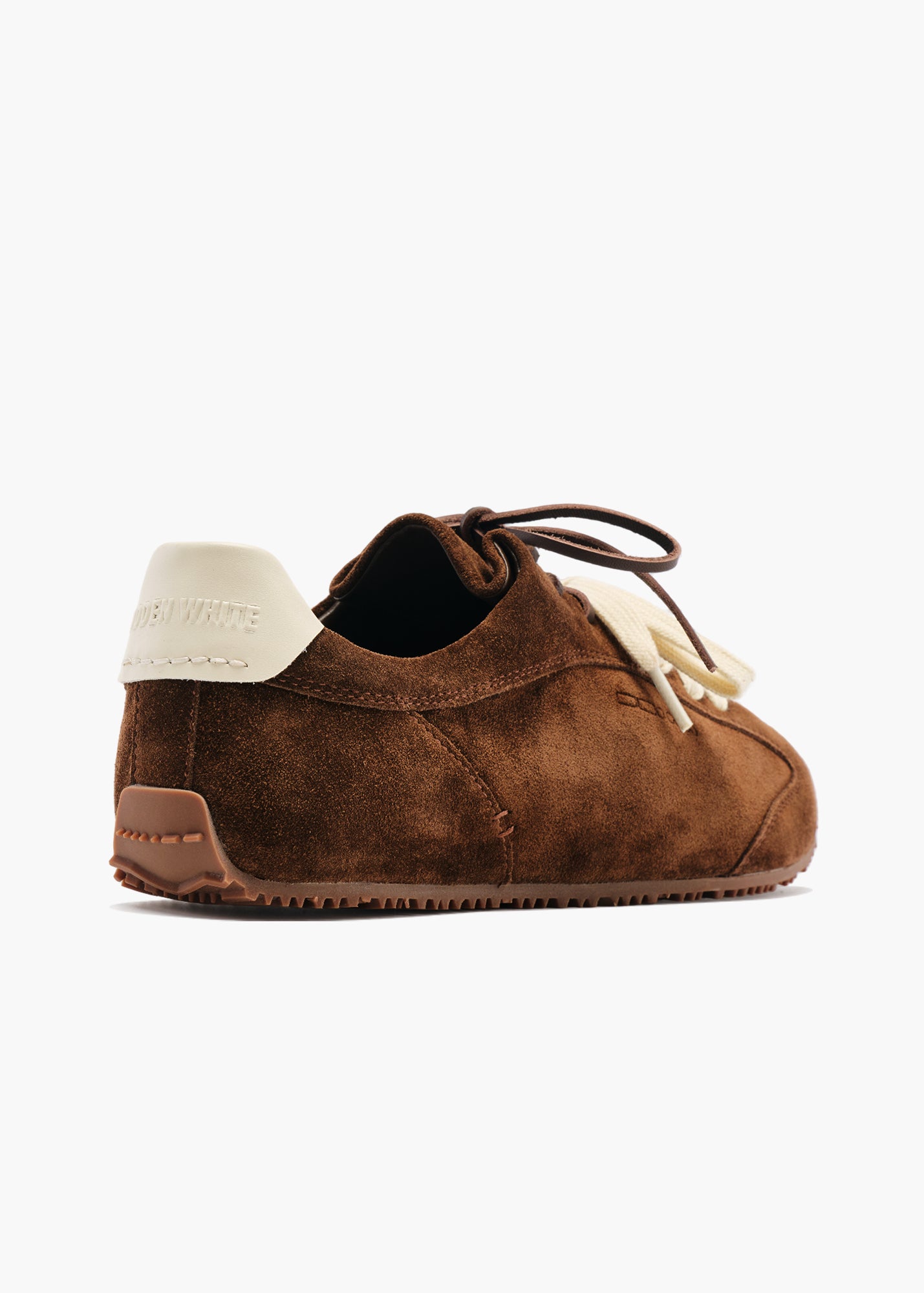 Bunny Men Cacao Brown Leather Trainers