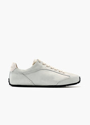 Bunny Men Eggshell White Leather Trainers
