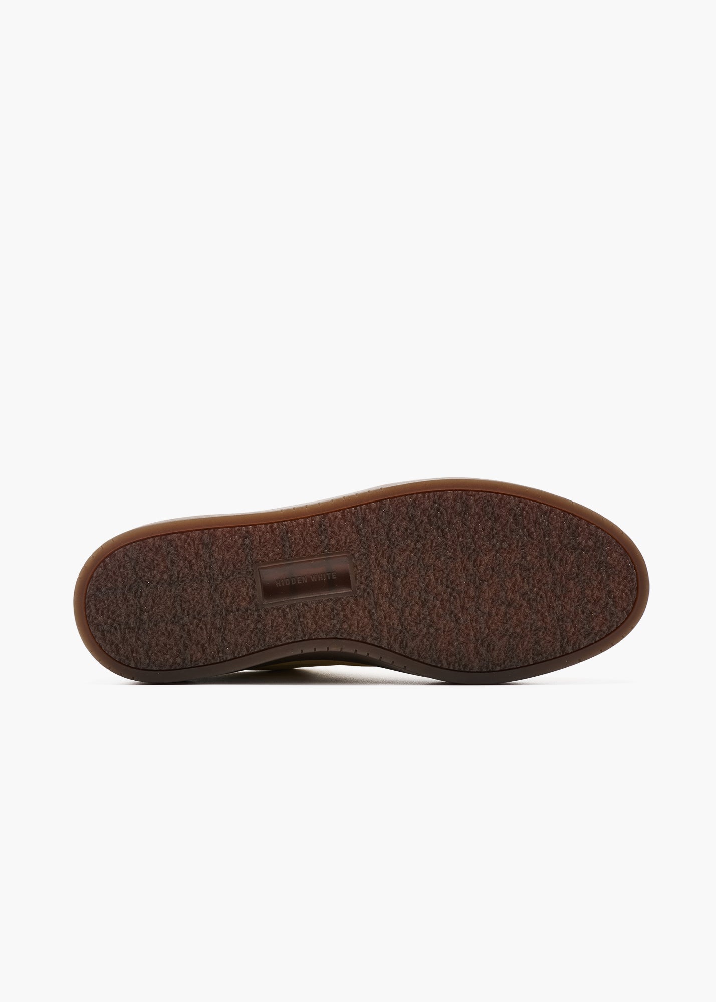 Dara Men Ochre Yellow Polished-Trimmed Velour Leather Trainers