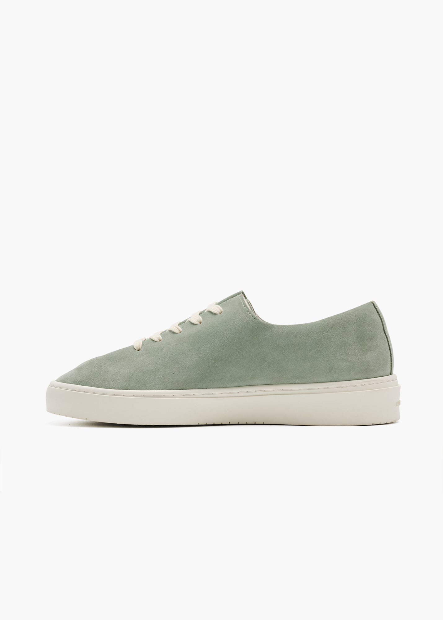 Dani Women Mint One Piece Fold Suede Trainers
