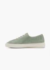 Dani Women Mint One Piece Fold Suede Trainers