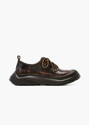 Asher Men Brush Brown Leather Oxford Shoes
