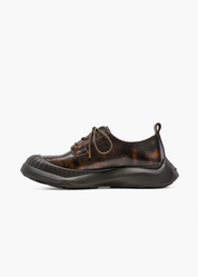 Asher Men Brush Brown Leather Oxford Shoes