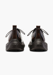 Asher Men Brush Brown Leather Oxford Shoes