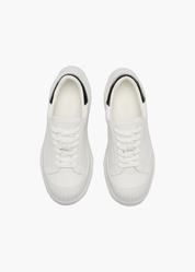 Asure Women Emerald Snake Leather Trainers