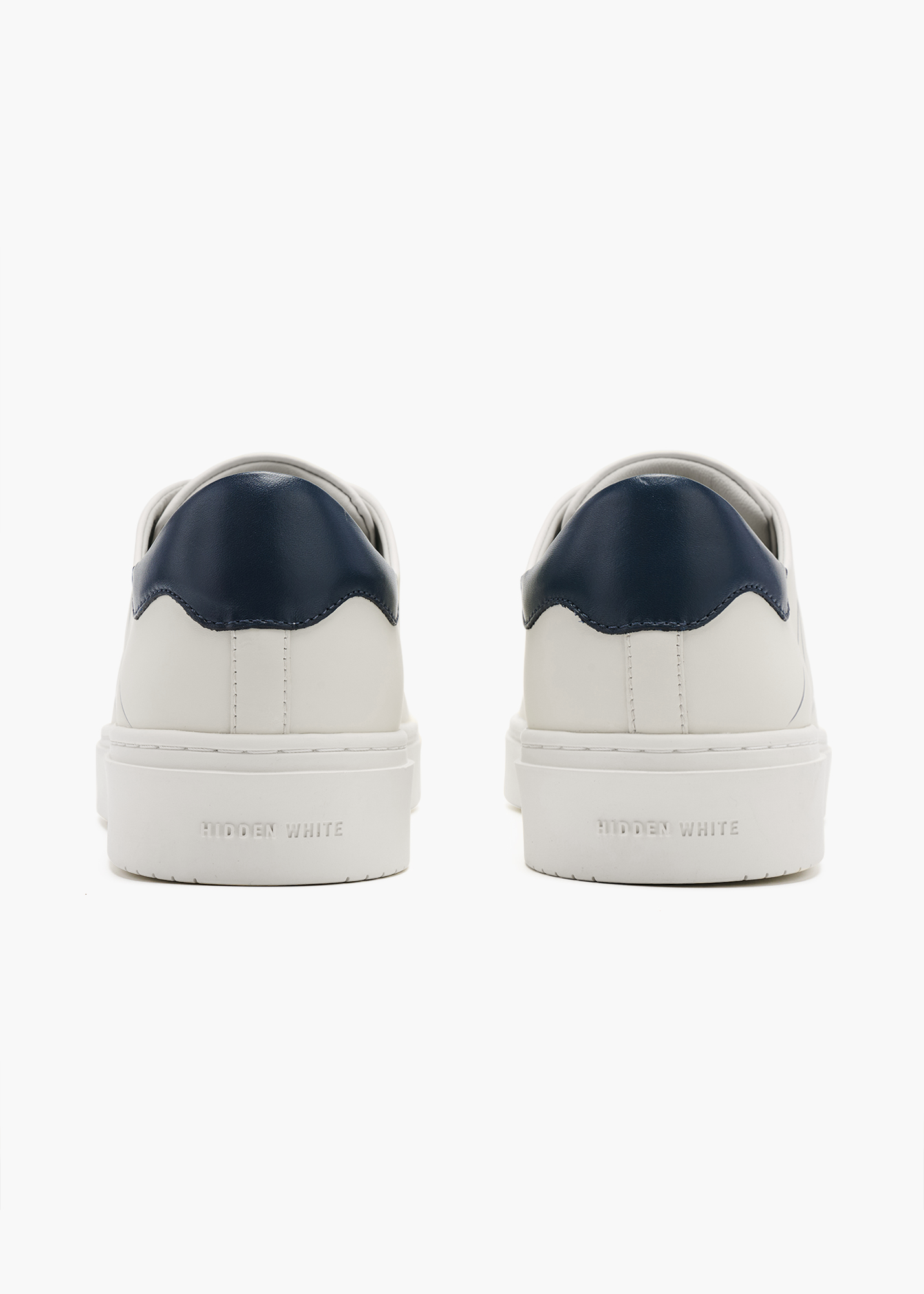 Dylan Men White Sapphire Leather Trainers