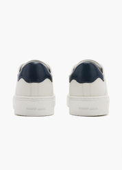 Dylan Men White Sapphire Leather Trainers