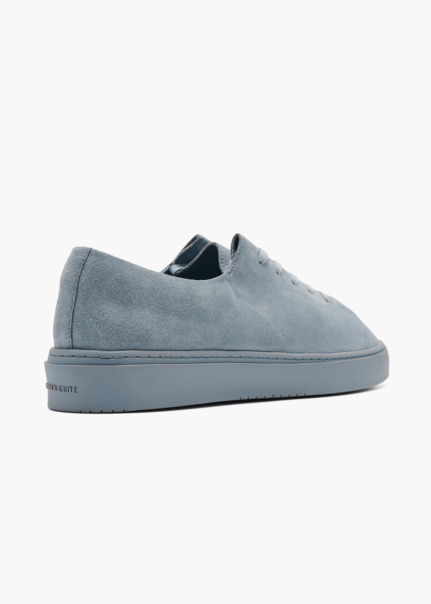 Dani Men Arctic Blue One Piece Fold Suede Trainers