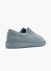 Dani Men Arctic Blue One Piece Fold Suede Trainers