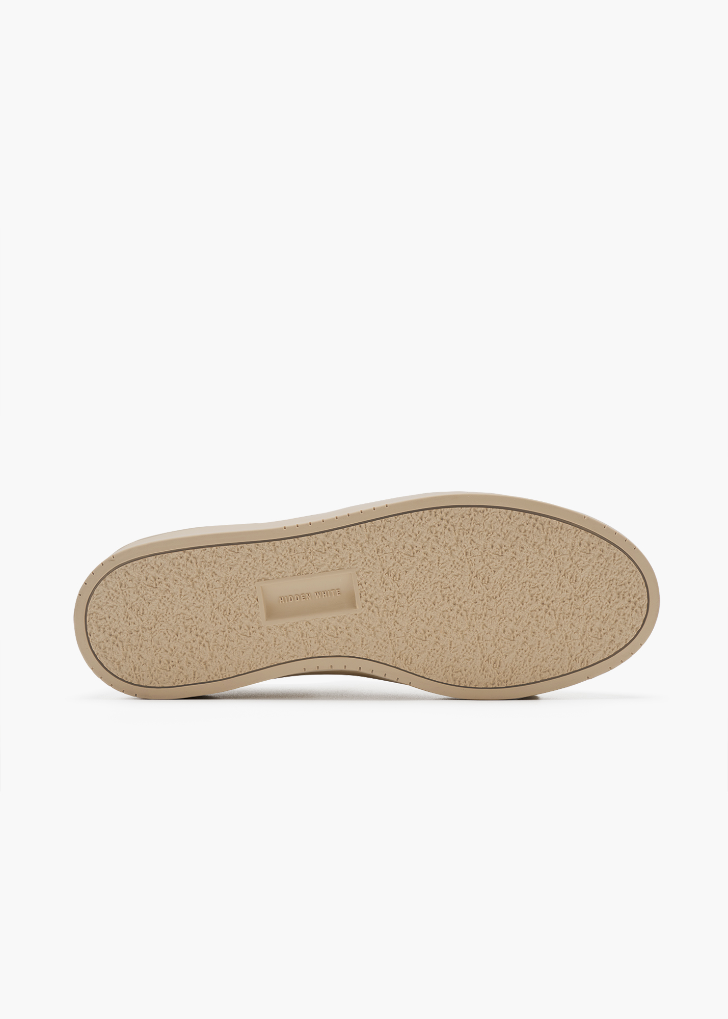Dani Women Pampas Beige One Piece Fold Suede Trainers