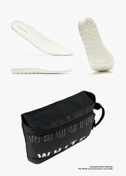 Dara Men Autumn White Leather-Trimmed Perforated Leather Limited Edition Trainers