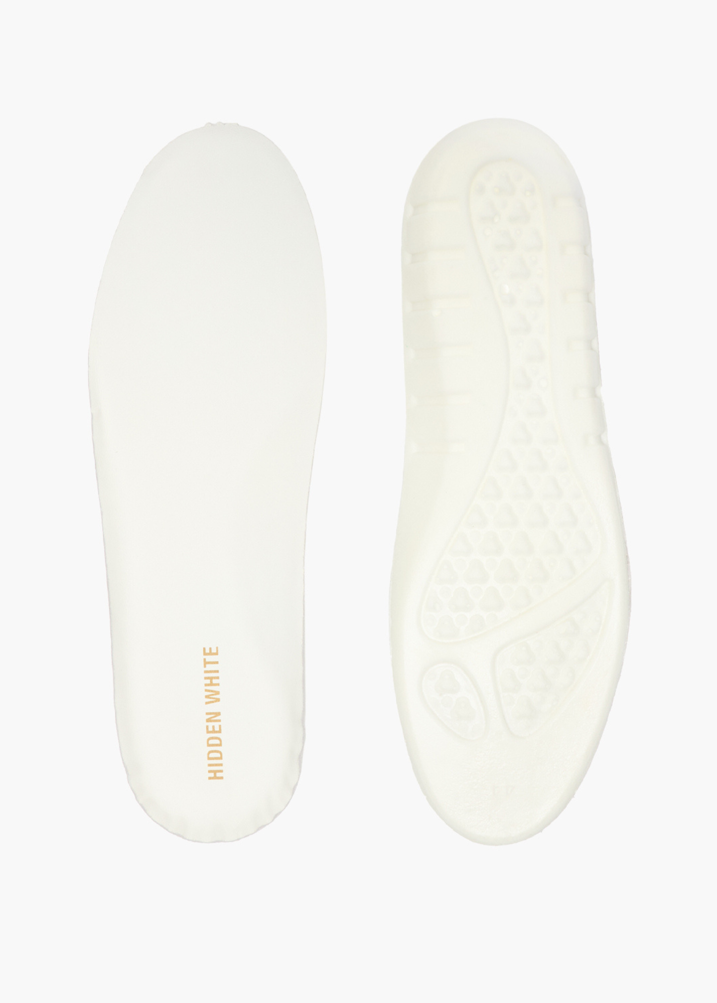Hidden White Premium Leather Insole
