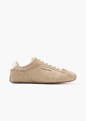 Bunny Men Whisper Pink Calf-hair Trainers