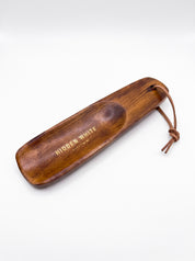 Hidden White Exclusive Lotus Wood Shoehorn