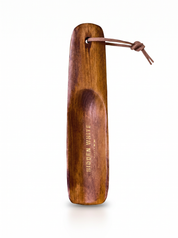 Hidden White Exclusive Lotus Wood Shoehorn