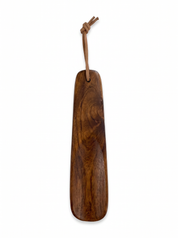 Hidden White Exclusive Lotus Wood Shoehorn